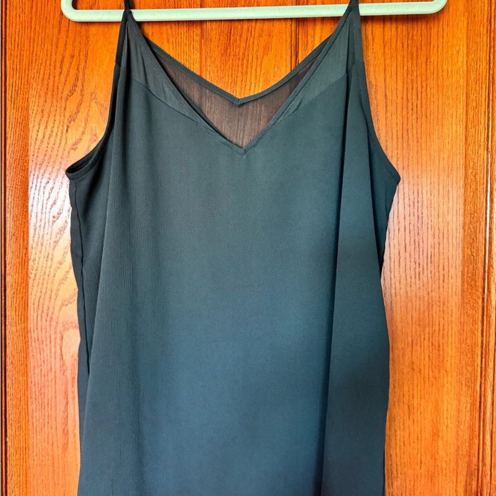 Women’s Stitch Fix Sophie Rue Elegant Teal Tank Top Size XL EUC